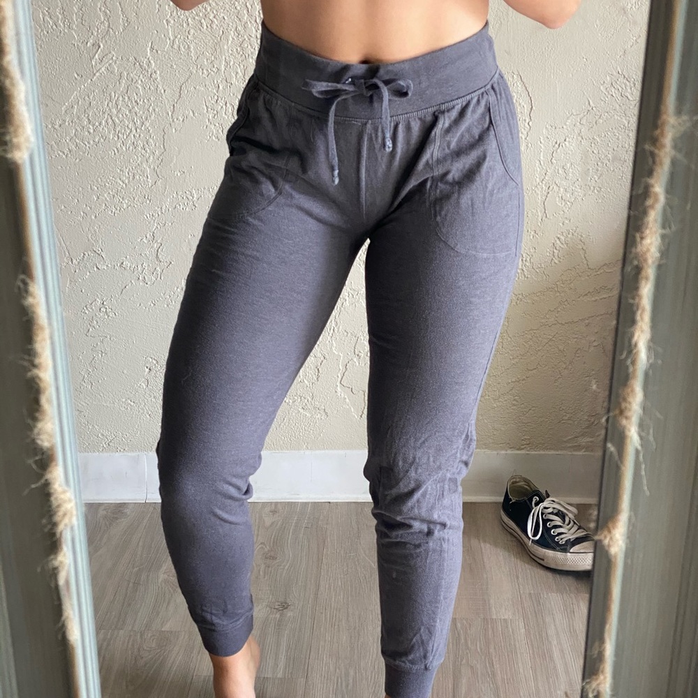 Grey champion joggers